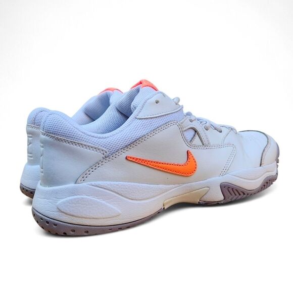 Nike Women's Athletic Court Lite 2 White Tennis Sneakers Casual Shoes Size 9 - Picture 2 of 13